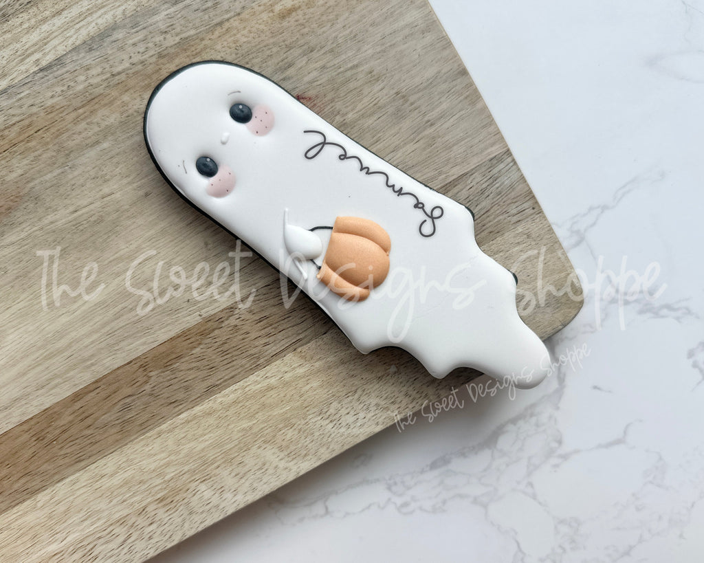 Cookie Cutters - Long Traditional Ghost - Cookie Cutter - The Sweet Designs Shoppe - TSDS - - ALL,Cookie Cutter,halloween,Promocode,STL