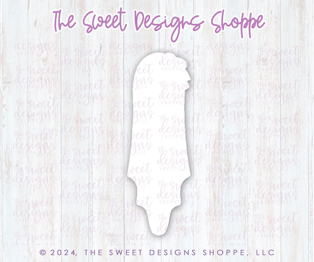 Cookie Cutters - Long Traditional Ghosts Pair Cookie Cutter Set - Set of 2 - Cookie Cutters - The Sweet Designs Shoppe - TSDS - - ALL,Cookie Cutter,halloween,Halloween set,Halloween Sets,Mini Sets,Plaque,Plaques,PLAQUES HANDLETTERING,Promocode,regular sets,set,STL