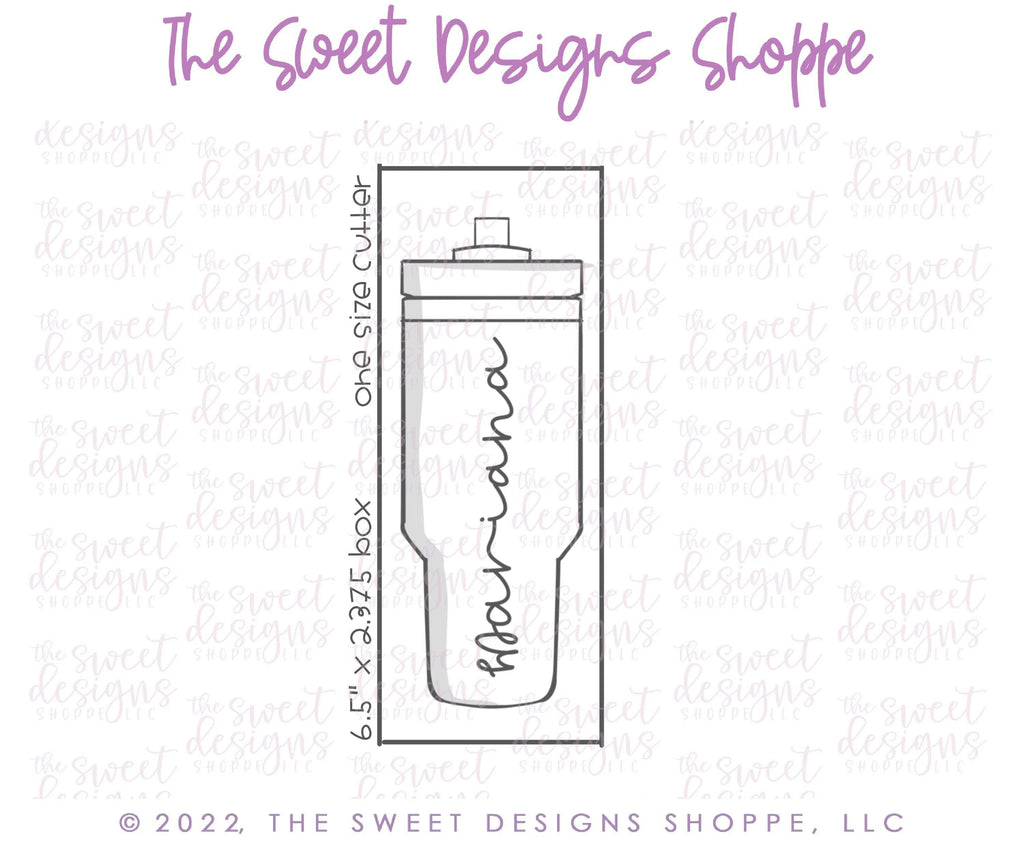 Cookie Cutters - Long Tumbler - Cookie Cutter - The Sweet Designs Shoppe - TSDS - - ALL,back to school,beverage,beverages,Christmas,Christmas / Winter,Coffee,Cookie Cutter,dad,drink,Food & Beverages,Food and Beverage,MOM,Mom Plaque,mother,Mothers Day,navidad,Nurse,Nurse Appreciation,Promocode,School,School / Graduation,SODA,Stanley,Teacher,Teacher Appreciation,Tumbler,Winter,Yeti