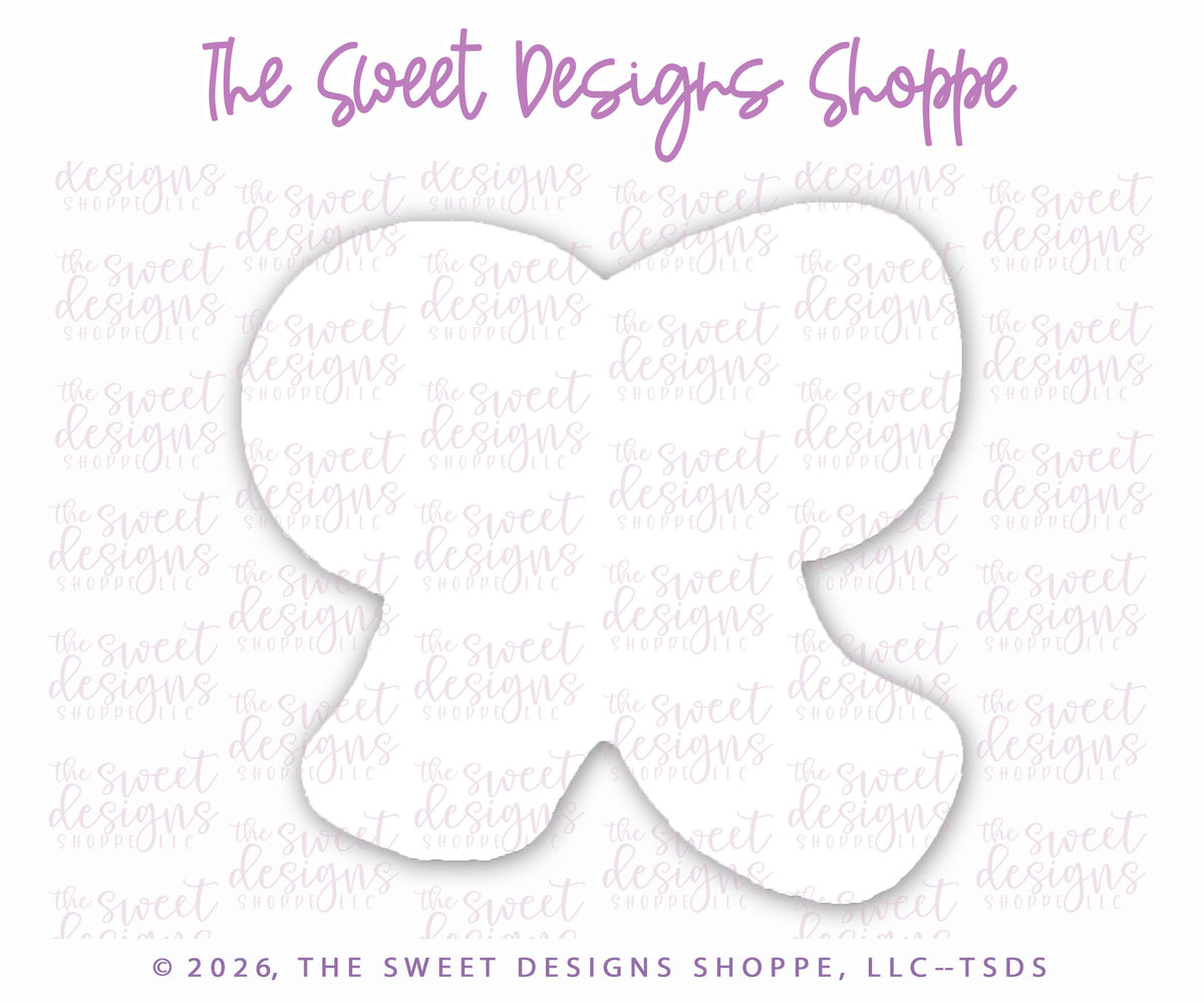Cookie Cutters - Loopy Christmas Bow - Cookie Cutter - The Sweet Designs Shoppe - TSDS - - ALL,Bow,bows,Bowtiful joy plaque,Christmas,Christmas / Winter,christmas 2026,Christmas bow,Cookie Cutter,new,Promocode,STL