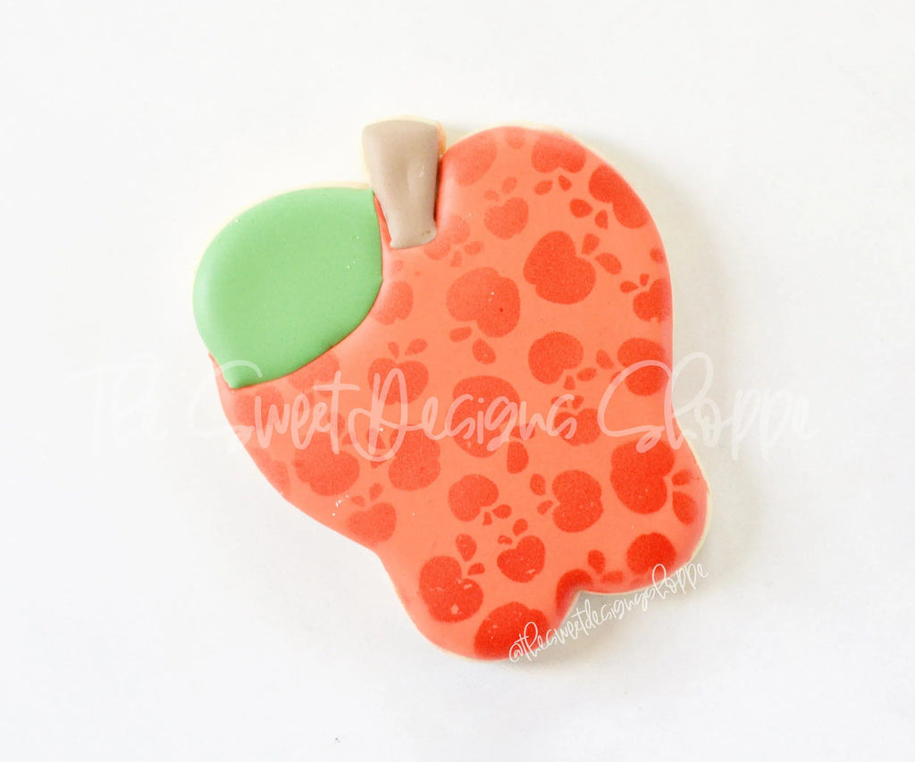 Cookie Cutters - Love Apple - Cookie Cutter - The Sweet Designs Shoppe - - ALL, back to school, Cookie Cutter, Food, Food and Beverage, Food beverages, fruits, Fruits and Vegetables, Grad, graduations, Promocode, School, School / Graduation, School Bus, school supplies, teacher, teacher appreciation