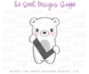 Cookie Cutters - LOVE Bears Set - Set of 4 - Cookie Cutters - The Sweet Designs Shoppe - TSDS - - ALL,Animal,Animals,back to school,Cookie Cutter,Grad,graduations,Mini Sets,Promocode,regular sets,School,School / Graduation,school supplies,set,Teacher,Teacher Appreciation,valentine,valentines