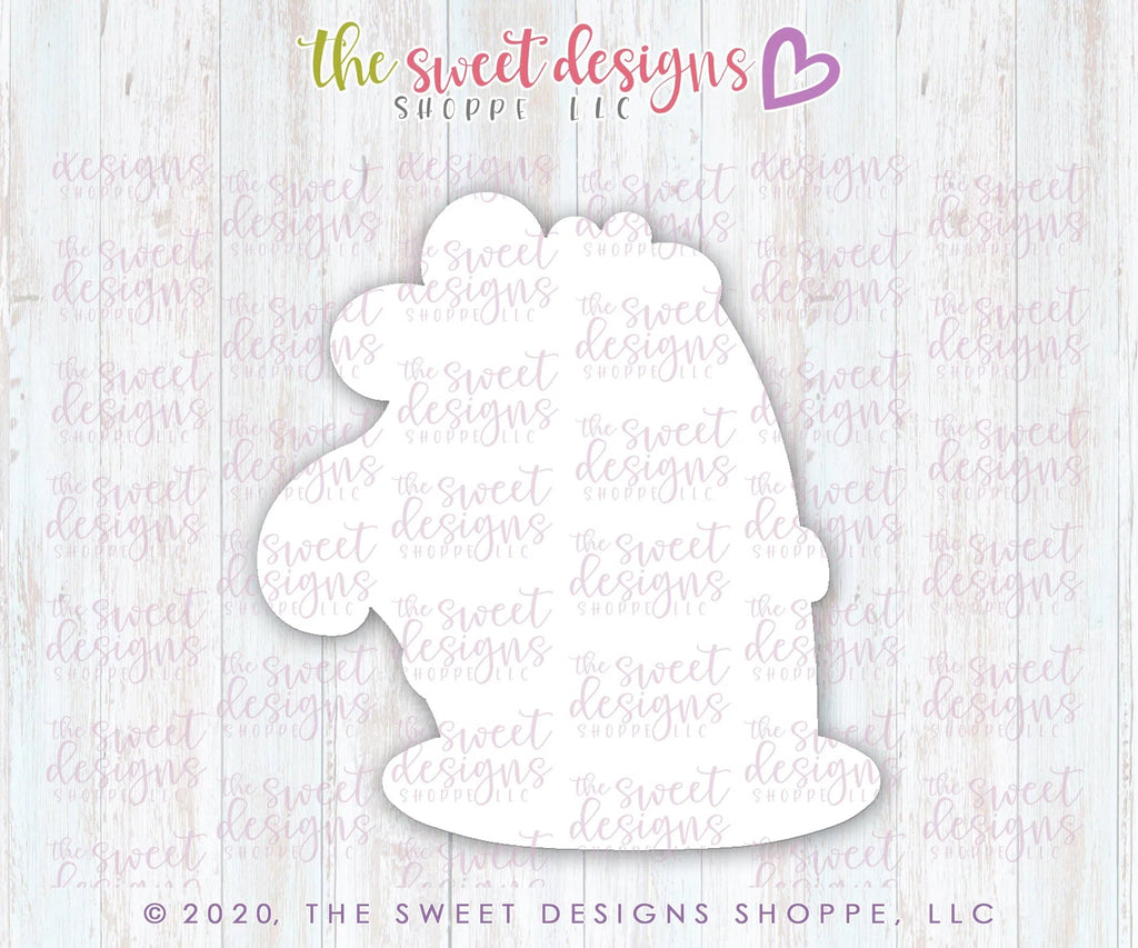 Cookie Cutters - Love Cake - Cookie Cutter - Sweet Designs Shoppe - - ALL, Birthday, Cookie Cutter, Promocode, Sweet, Sweets, valentines