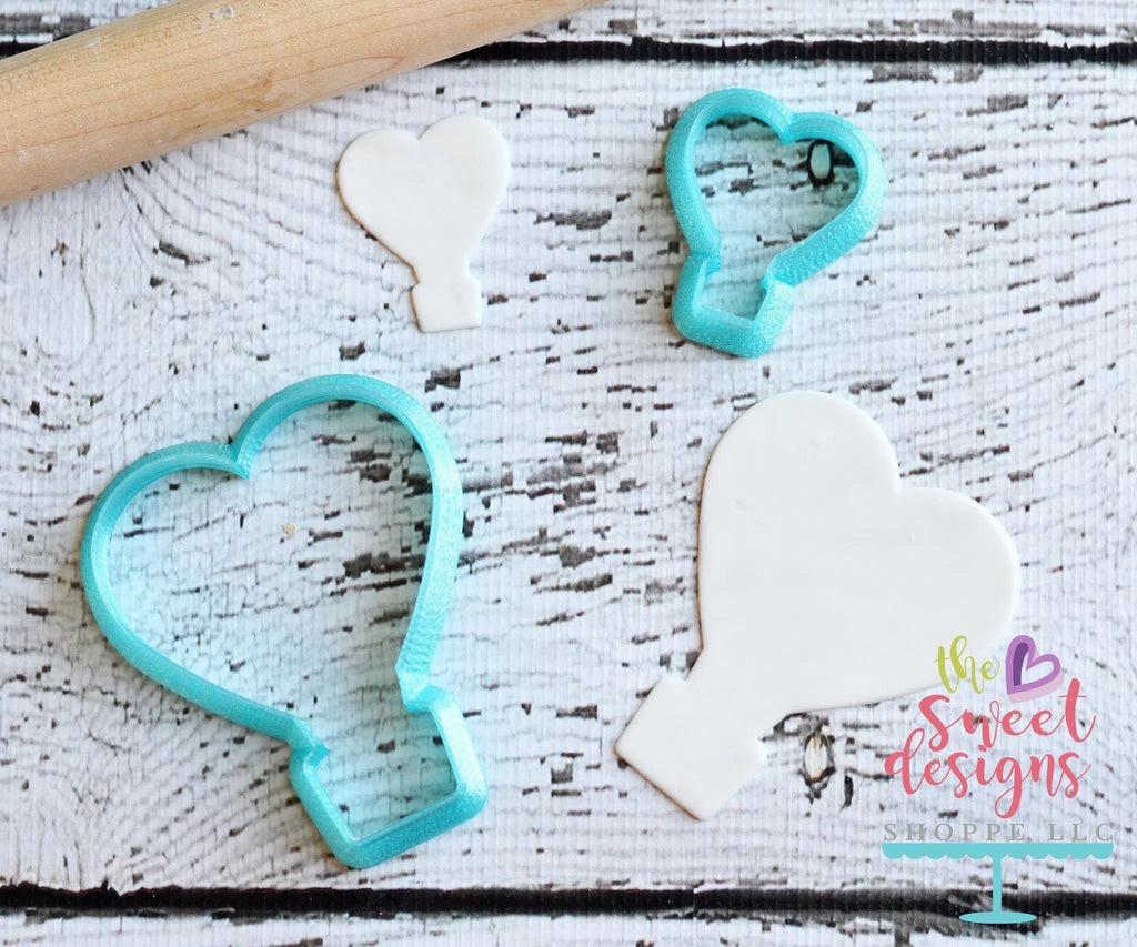 Cookie Cutters - Love is in the Air v2- Cookie Cutter - The Sweet Designs Shoppe - - ALL, balloon, Cookie Cutter, Heart, Love, Miscellaneous, Promocode, valentine, Valentines