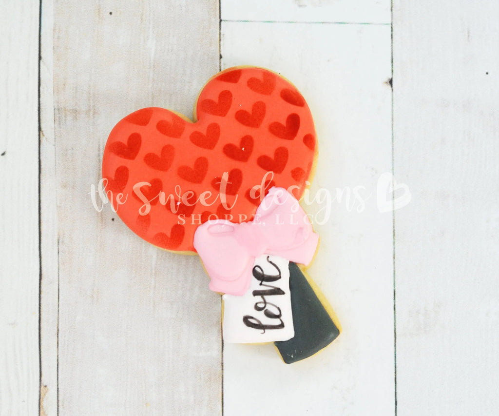 Cookie Cutters - Love Lollipop - Cookie Cutter - The Sweet Designs Shoppe - - ALL, Candy, Cookie Cutter, Customize, Food, Food & Beverages, Promocode, Sweet, Sweets, Valentines