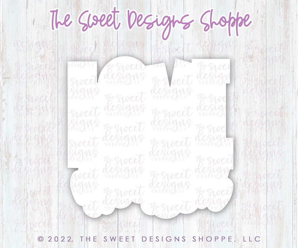 Cookie Cutters - LOVE Monster Plaque - Cookie Cutter - The Sweet Designs Shoppe - TSDS - - ALL,Cookie Cutter,Plaque,Plaques,Promocode,valentine,valentines