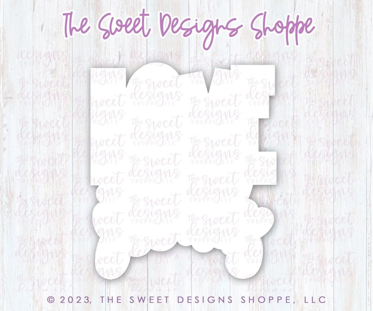 Cookie Cutters - LOVE Stinks Plaque - Cookie Cutter - The Sweet Designs Shoppe - TSDS - - ALL,Cookie Cutter,Love,love stinks,Plaque,Plaques,PLAQUES HANDLETTERING,Promocode,valentines