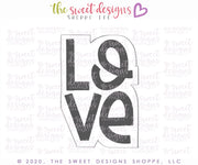 Cookie Cutters - LOVE Tallish Plaque - Cookie Cutter - The Sweet Designs Shoppe - TSDS - - ALL,Cookie Cutter,Plaque,Plaques,PLAQUES HANDLETTERING,Promocode,valentines