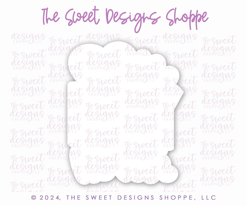 Cookie Cutters - Love U Berry Much Set - Set of 2 - Cookie Cutters - The Sweet Designs Shoppe - TSDS - - ALL,Cookie Cutter,fruit,fruits,Fruits and Vegetables,Love,Promocode,regular sets,set,STL,valentine,Valentines