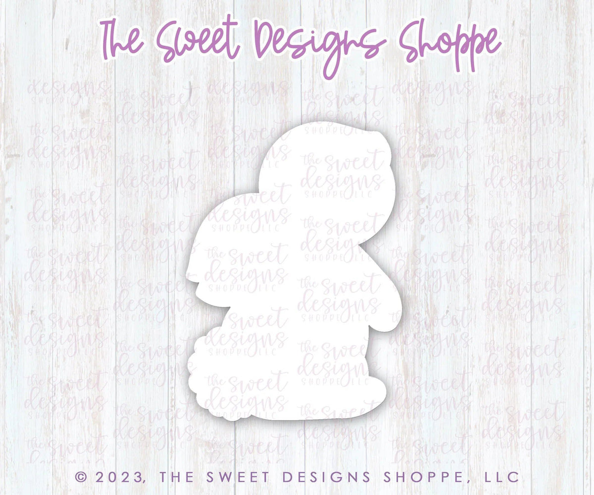 Cookie Cutters - Lovely Bunny - Cookie Cutter - The Sweet Designs Shoppe - TSDS - - ALL,Animal,Animals,Animals and Insects,Baby / Kids,baby toys,Bunny,Cookie Cutter,Easter,Easter / Spring,kid,kids,Promocode,STL,toy,toys