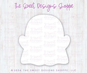 Cookie Cutters - Lovely Chubby Ghost - Cookie Cutter - The Sweet Designs Shoppe - TSDS - - 2024,ALL,Cookie Cutter,halloween,Promocode,STL