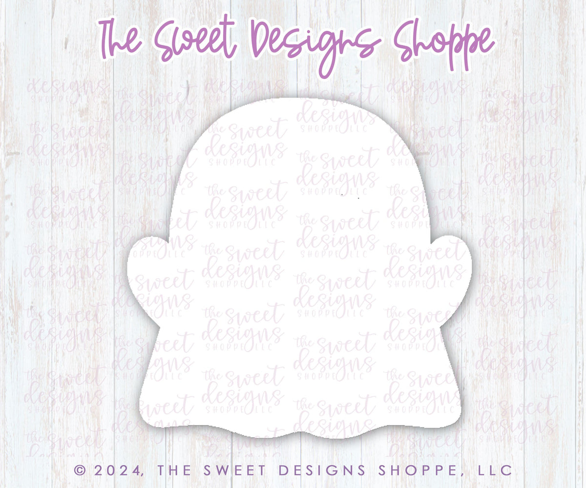 Cookie Cutters - Lovely Chubby Ghost - Cookie Cutter - The Sweet Designs Shoppe - TSDS - - 2024,ALL,Cookie Cutter,halloween,Promocode,STL