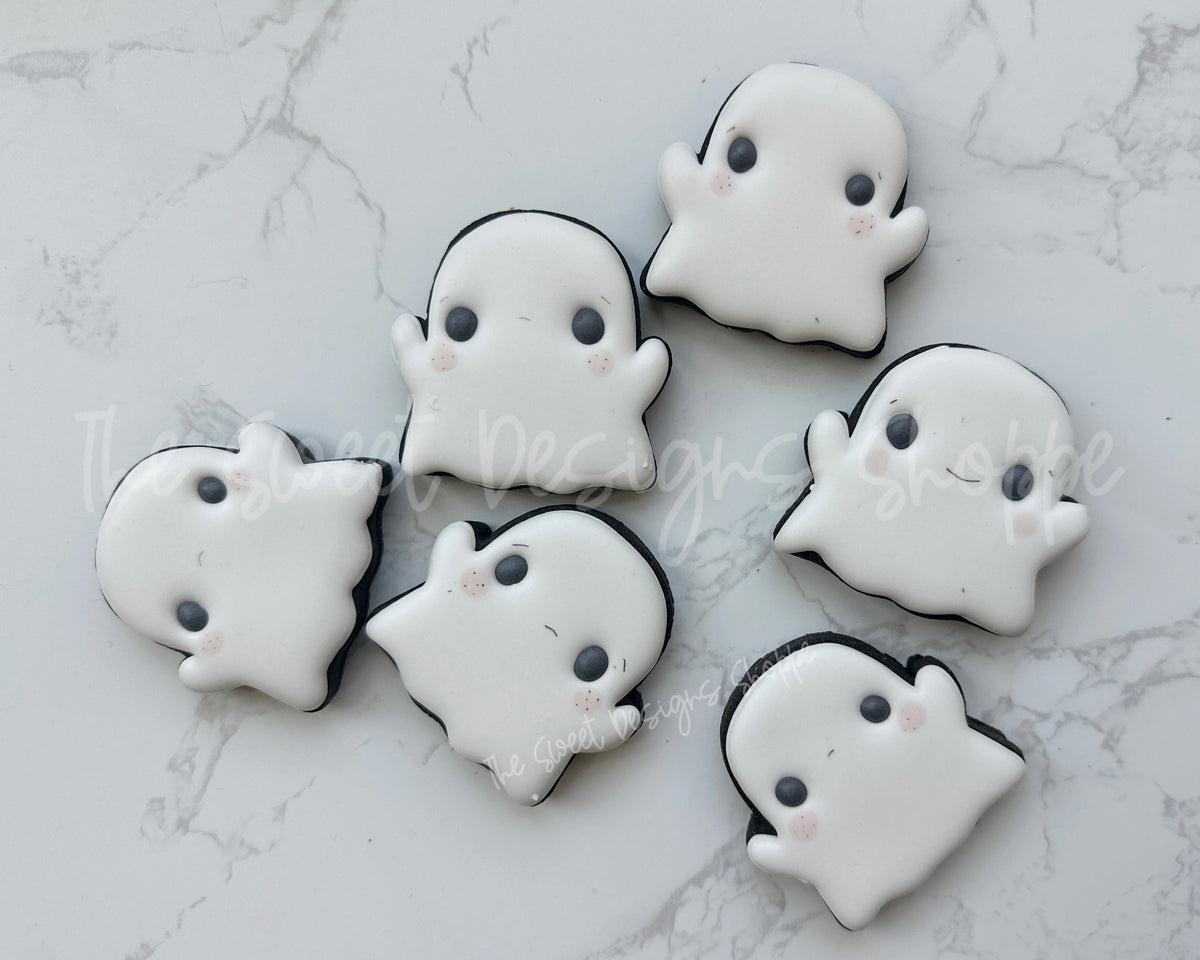 Cookie Cutters - Lovely Chubby Ghost - Cookie Cutter - The Sweet Designs Shoppe - TSDS - - 2024,ALL,Cookie Cutter,halloween,Promocode,STL
