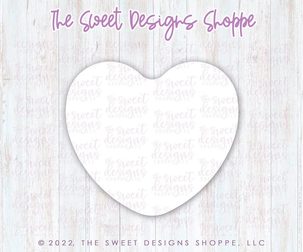 Cookie Cutters - Lovely Conversation Heart - Cookie Cutter - The Sweet Designs Shoppe - TSDS - - ALL,Cookie Cutter,Heart,Hearts,Holiday,love,Plaque,Promocode,STL,valentine,valentines,Wedding