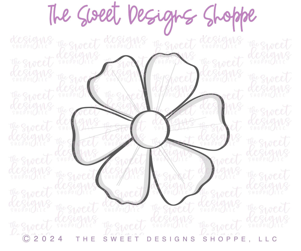 Cookie Cutters - Lovely Daisy - Cookie Cutter - The Sweet Designs Shoppe - - ALL, Cookie Cutter, Easter, Easter / Spring, Flower, Flowers, Leaves and Flowers, Nature, Promocode, Trees Leaves and Flowers, Woodlands Leaves and Flowers