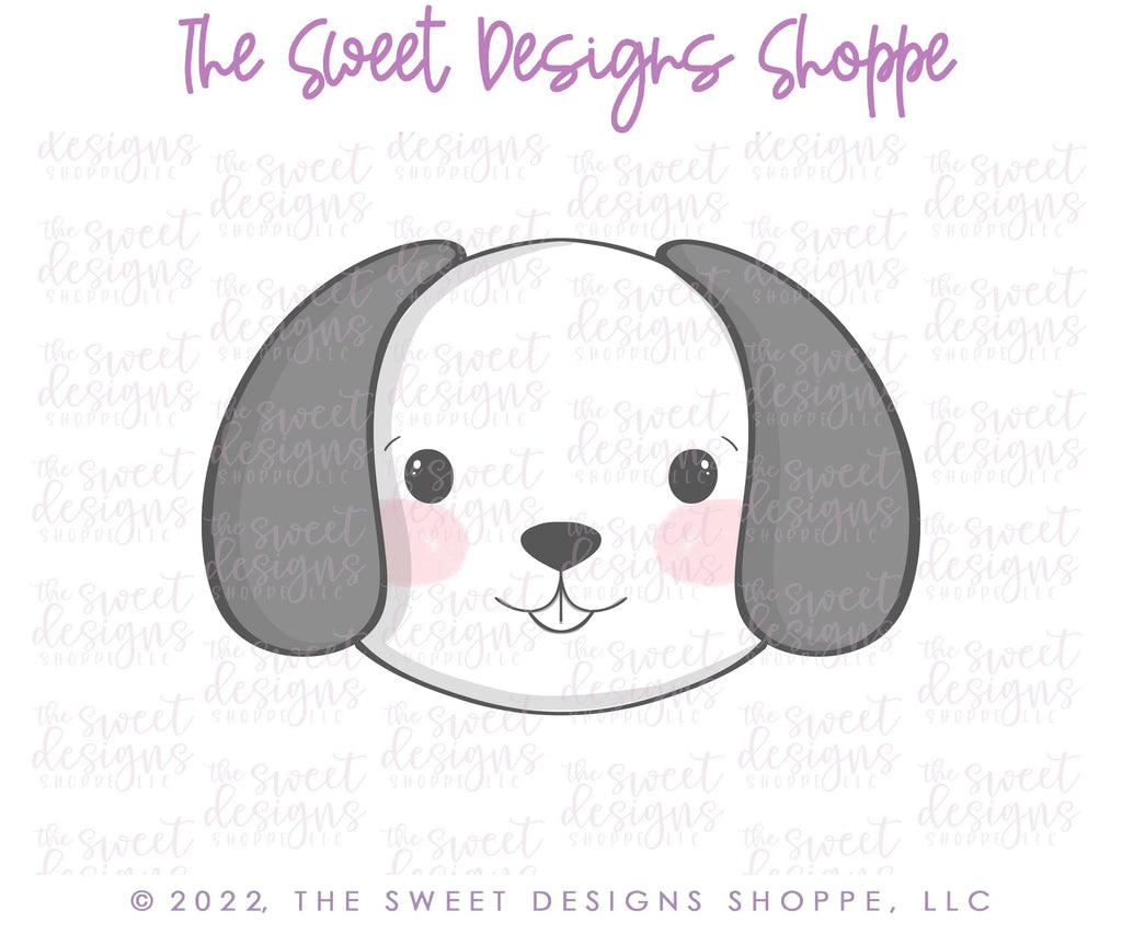 Cookie Cutters - Lovely Dog Face - Cookie Cutter - The Sweet Designs Shoppe - - ALL, Animal, Animals, Animals and Insects, Cookie Cutter, dog, dog face, dogface, Promocode, valentine, valentines