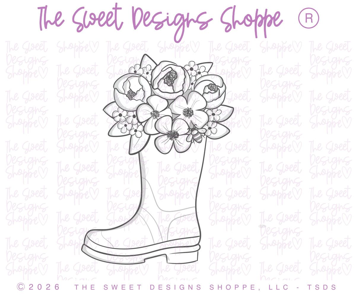 Cookie Cutters - Lovely Garden Set - Set of 6 - Cookie Cutters - The Sweet Designs Shoppe - TSDS - - ALL,Cookie Cutter,garden,gardening,hobbie,Hobbies,Hobbies and Camping,hobby,MOM,mother,mothers,Mothers Day,Promocode,regular sets,set,STL