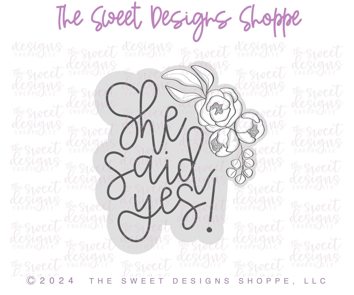 Cookie Cutters - Lovely Wedding Set - Set of 10 - Cookie Cutters & Color Palette (PDF) - The Sweet Designs Shoppe - TSDS - - ALL,Bachelorette,color palette,Cookie Cutter,Married,Promocode,regular sets,Religious,set,STL,Wedding,Wedding Favors