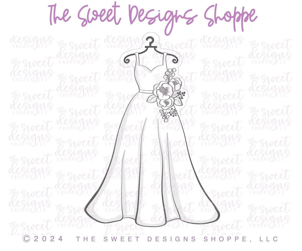 Cookie Cutters - Lovely Wedding Set - Set of 10 - Cookie Cutters & Color Palette (PDF) - The Sweet Designs Shoppe - TSDS - - ALL,Bachelorette,color palette,Cookie Cutter,Married,Promocode,regular sets,Religious,set,STL,Wedding,Wedding Favors
