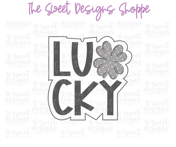 Lucky Cutter Product Type: Cookie Cutters - Name: Lucky Plaque - Cookie Cutter – The ...