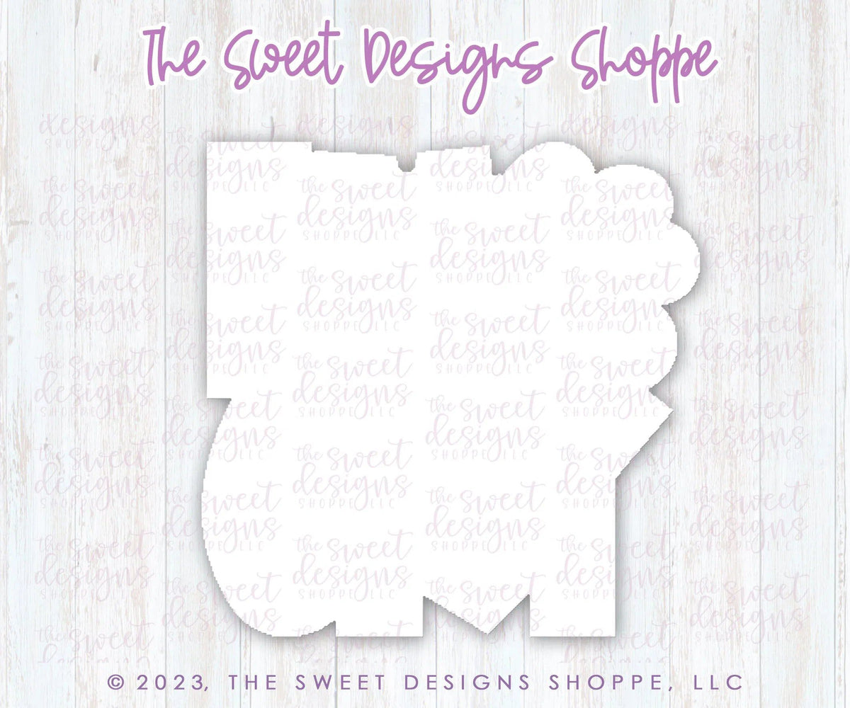 Cookie Cutters - Lucky Plaque - Cookie Cutter - The Sweet Designs Shoppe - TSDS - - ALL,Cookie Cutter,handlettering,Holiday,leprechaun,Lettering,patrick,patrick's,Plaque,Plaques,PLAQUES HANDLETTERING,Promocode,ST PATRICK,St. Pat,St. Patricks,STL
