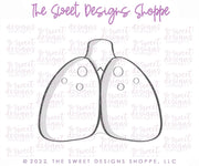 Cookie Cutters - Lungs - Cookie Cutter - The Sweet Designs Shoppe - TSDS - - ALL,Cookie Cutter,Doctor,MEDICAL,NURSE,NURSE APPRECIATION,Promocode