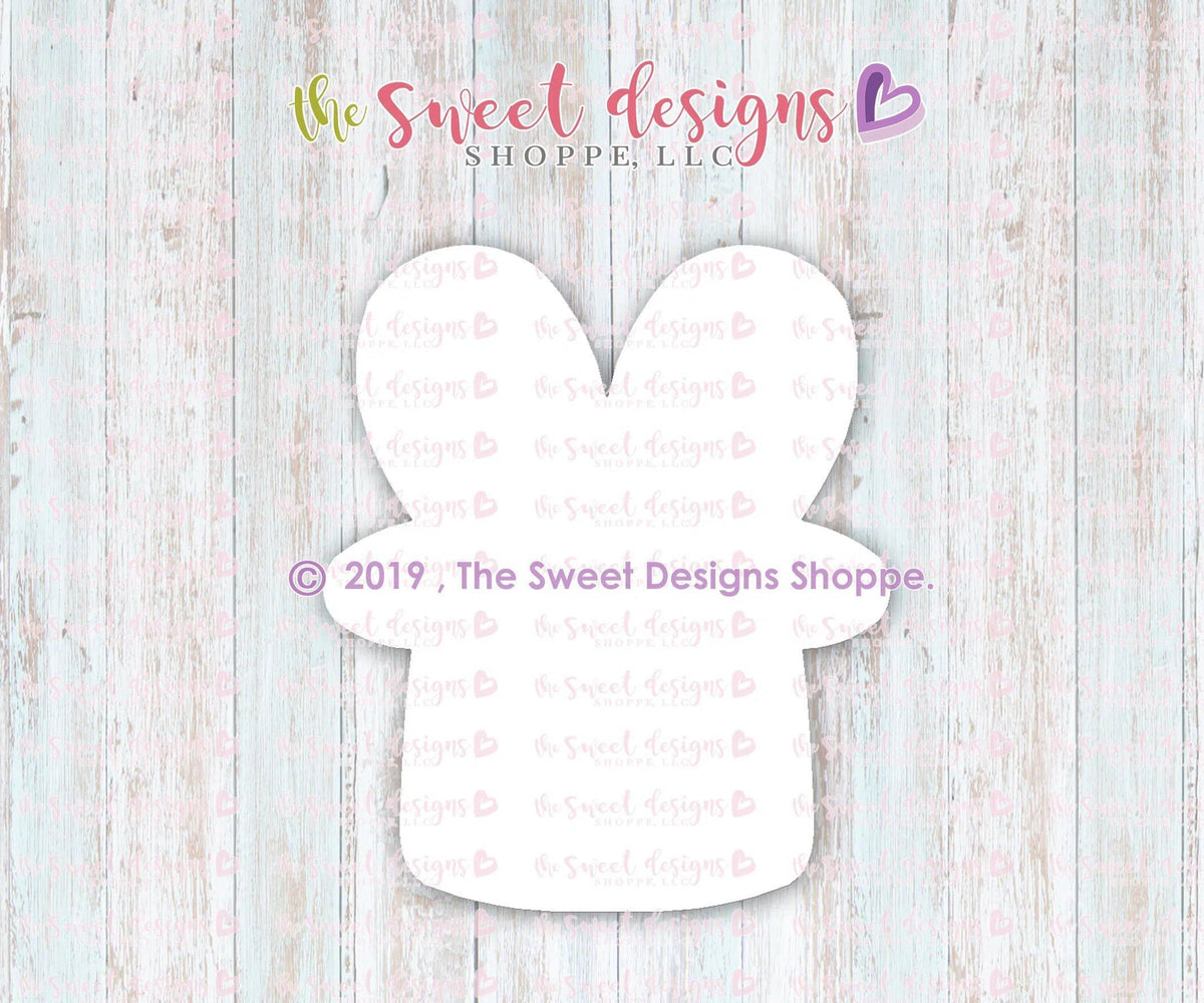 Cookie Cutters - Magic Bunny - Cookie Cutter - The Sweet Designs Shoppe - TSDS - - ALL,Animal,Animals,Birthday,Birthday Hat,Cookie Cutter,Promocode,STL