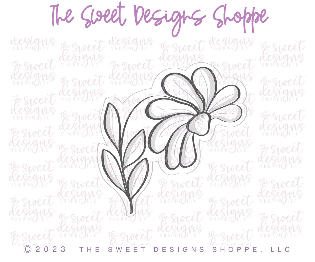 Cookie Cutters - Magic Flower- Cookie Cutter - The Sweet Designs Shoppe - TSDS - - ALL,Classes,Cookie Cutter,Easter,Easter / Spring,Flower,mother,Mothers Day,Nature,Promocode,Spring,STL,tree