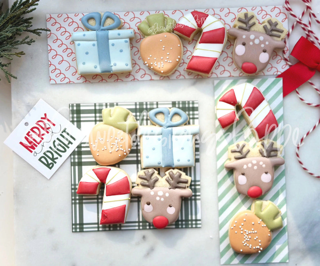 Cookie Cutters - Magic Reindeer Mini Set - Set of 4 - Cookie Cutters - The Sweet Designs Shoppe - TSDS - - ALL,Christmas,Christmas / Winter,Cookie Cutter,Mini Sets,Promocode,regular sets,Reindeer,Rudolph,set,Winter