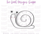 Cookie Cutters - Magical Snail - Cookie Cutter - The Sweet Designs Shoppe - TSDS - - 6 bs,ALL,Animal,Animals,Animals and Insects,class,Cookie Cutter,Easter / Spring,Promocode,Spring,STL