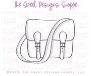 Cookie Cutters - Man Bag - Cookie Cutter - The Sweet Designs Shoppe - TSDS - - Accesories,Accessories,accessory,ALL,bag,beach,Cookie Cutter,Customize,dad,Father,Fathers Day,grandfather,leather bag,Promocode,STL