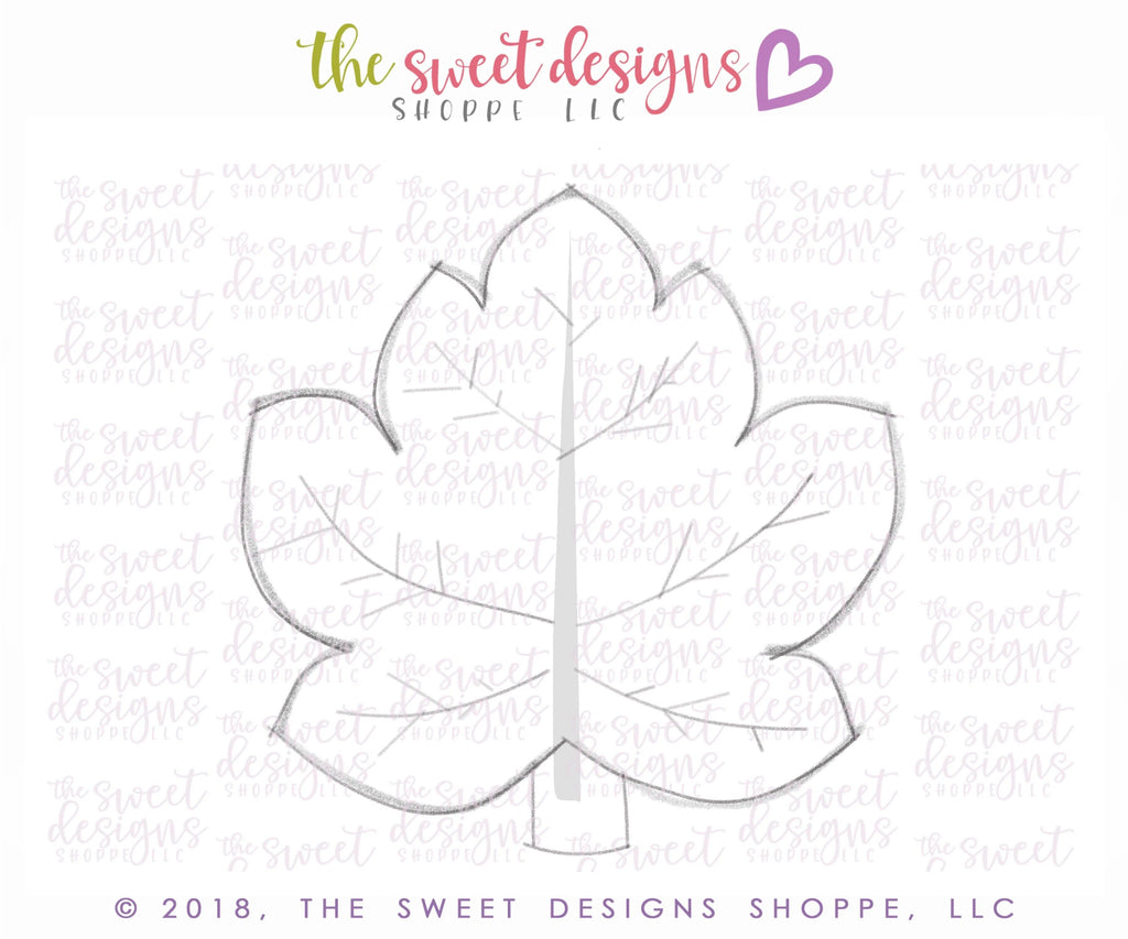 Cookie Cutters - Maple Leaf v2- Cookie Cutter - The Sweet Designs Shoppe - TSDS - - ALL,Autumn,Cookie Cutter,Fall,Fall / Halloween,Fall / Thanksgiving,Halloween,Leaf,Leaves,Leaves and Flowers,Maple tree,Nature,Promocode,Trees Leaves and Flowers,Woodlands Leaves and Flowers