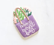 Cookie Cutters - Market Bag - Cookie Cutter - The Sweet Designs Shoppe - TSDS - - Accesories,ALL,Clothing / Accessories,Cookie Cutter,Fashion,Flower,Flowers,Girl,MOM,mother,Mothers Day,Promocode,STL