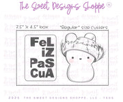 Cookie Cutters - Marshmallow Bad Bunny & Simple Plaque Set - Set of 2 - Cookie Cutters - The Sweet Designs Shoppe - TSDS - - ALL,Animal,Animals,Cookie Cutter,Easter,Easter / Spring,PLAQUES HANDLETTERING,Promocode,regular sets,set,STL