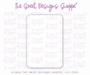 Cookie Cutters - Marshmallow Bad Bunny & Simple Plaque Set - Set of 2 - Cookie Cutters - The Sweet Designs Shoppe - TSDS - - ALL,Animal,Animals,Cookie Cutter,Easter,Easter / Spring,PLAQUES HANDLETTERING,Promocode,regular sets,set,STL
