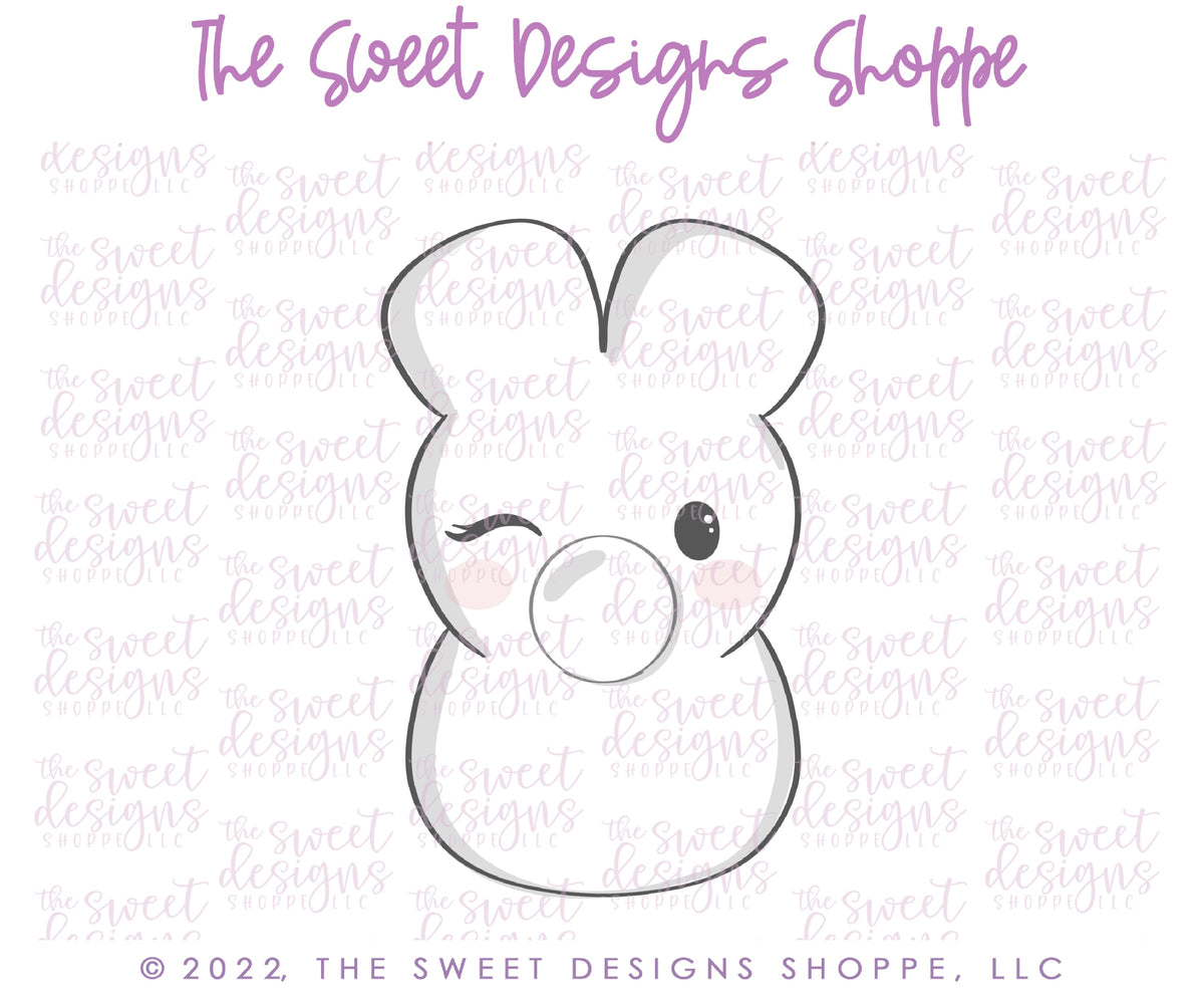 Cookie Cutters - Marshmallow Hangin with my Peeps Set - Set of 2 - Cookie Cutters - The Sweet Designs Shoppe - TSDS - - ALL,Animal,Animals,Animals and Insects,bunny,Cookie Cutter,Easter,Easter / Spring,Lady Milk Stache,Lady MilkStache,LadyMilkStache,Mini Sets,Promocode,regular sets,set,STL