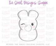 Cookie Cutters - Marshmallow Hangin with my Peeps Set - Set of 2 - Cookie Cutters - The Sweet Designs Shoppe - TSDS - - ALL,Animal,Animals,Animals and Insects,bunny,Cookie Cutter,Easter,Easter / Spring,Lady Milk Stache,Lady MilkStache,LadyMilkStache,Mini Sets,Promocode,regular sets,set,STL