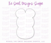 Cookie Cutters - Marshmallow Hangin with my Peeps Set - Set of 2 - Cookie Cutters - The Sweet Designs Shoppe - TSDS - - ALL,Animal,Animals,Animals and Insects,bunny,Cookie Cutter,Easter,Easter / Spring,Lady Milk Stache,Lady MilkStache,LadyMilkStache,Mini Sets,Promocode,regular sets,set,STL