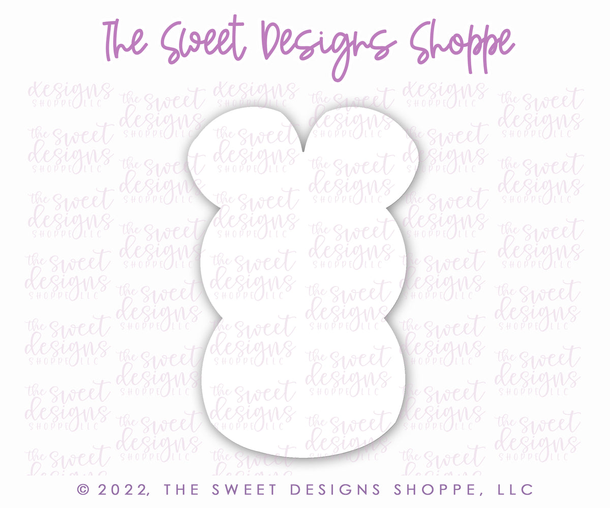 Cookie Cutters - Marshmallow Hangin with my Peeps Set - Set of 2 - Cookie Cutters - The Sweet Designs Shoppe - TSDS - - ALL,Animal,Animals,Animals and Insects,bunny,Cookie Cutter,Easter,Easter / Spring,Lady Milk Stache,Lady MilkStache,LadyMilkStache,Mini Sets,Promocode,regular sets,set,STL