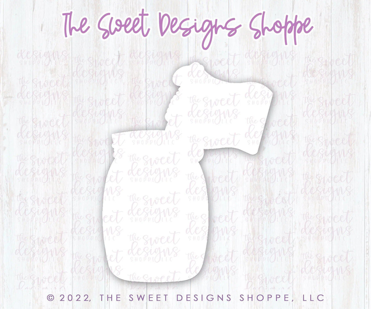 Cookie Cutters - Mason Jar with Flag - Cookie Cutter - The Sweet Designs Shoppe - TSDS - - 4th,4th July,4th of July,ALL,Birthday,Cookie Cutter,drink,fourth of July,Independence,patriotic,Patriotric,Promocode,STL,Summer,USA
