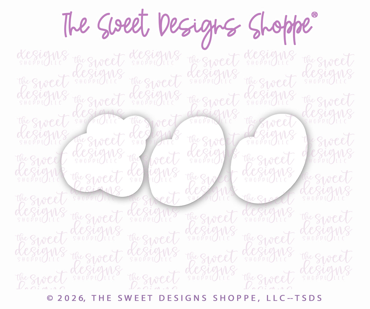 Cookie Cutters - Melissa's BOO Set - Cookie Cutters - Set of 2 - The Sweet Designs Shoppe - TSDS - - ALL,Cookie Cutter,halloween,Mini Sets,missypsweets,Promocode,regular sets,set
