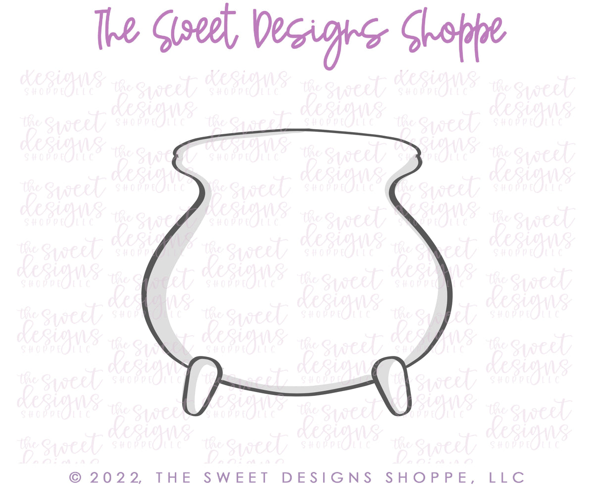 Cookie Cutters - Melissa's Cauldron Set - Cookie Cutters - Set of 5 - The Sweet Designs Shoppe - TSDS - - ALL,Cookie Cutter,halloween,Mini Sets,missypsweets,Promocode,regular sets,set,ST PATRICK,St Patrick’s Day,St. Pat,st. patrick's