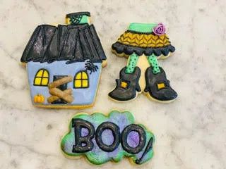 Cookie Cutters - Melissa's Simply Sweet Halloween Class - Set of 3 Cookie Cutters - Online Class not included. - The Sweet Designs Shoppe - Set of 3 Cutters - ALL, class, Cookie Cutter, Melissa's Simply Sweet, Melissas, online, online class, Promocode