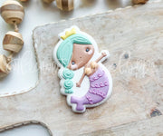 Cookie Cutters - Mermaid Andy - Cookie Cutter - The Sweet Designs Shoppe - TSDS - - ALL,birthday,Cookie Cutter,Fantasy,Kids / Fantasy,mermaid,Promocode,STL,summer,under the sea