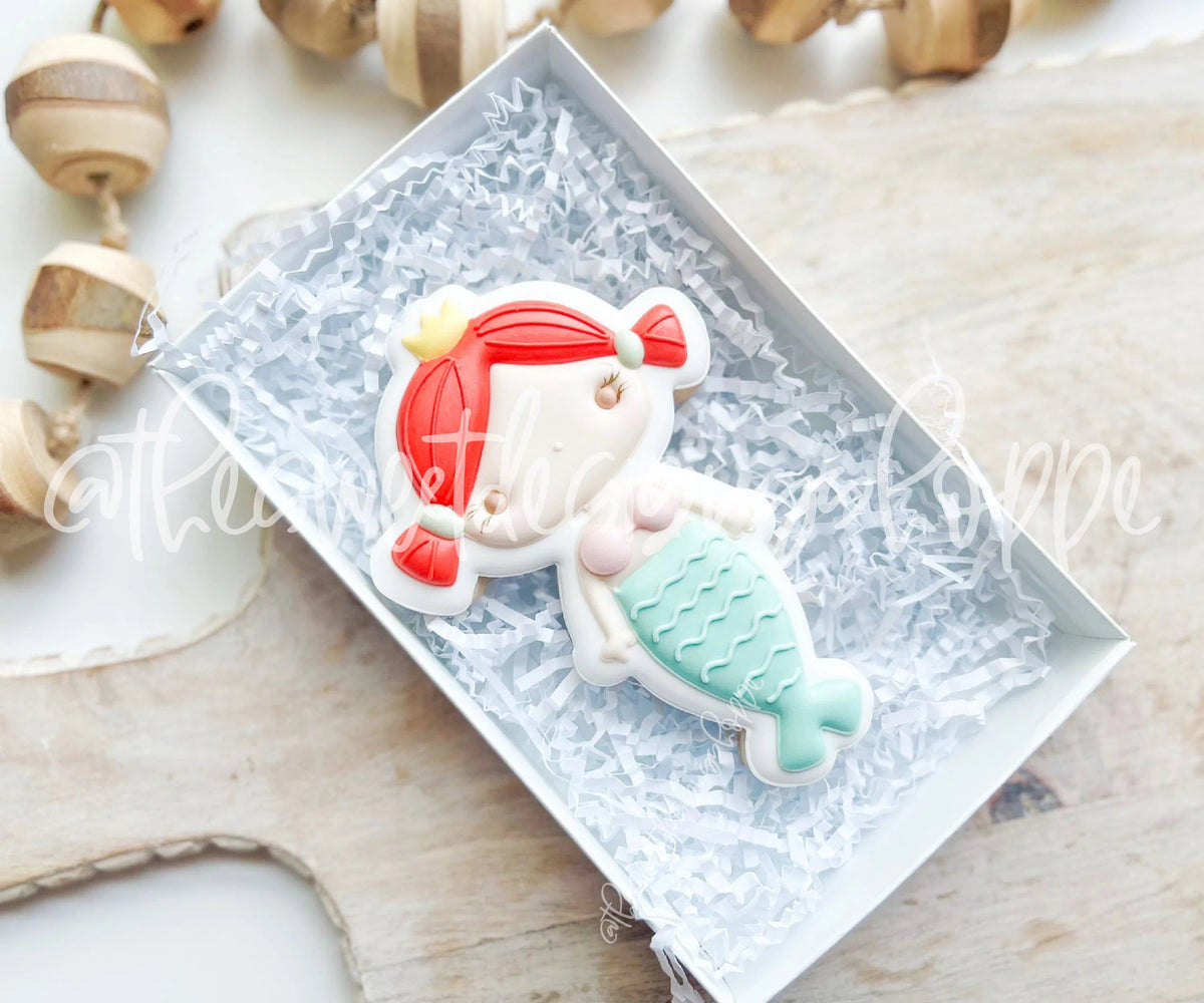 Cookie Cutters - Mermaid Caro - Cookie Cutter - The Sweet Designs Shoppe - TSDS - - ALL,birthday,Cookie Cutter,Fantasy,Kids / Fantasy,mermaid,Promocode,STL,summer,under the sea