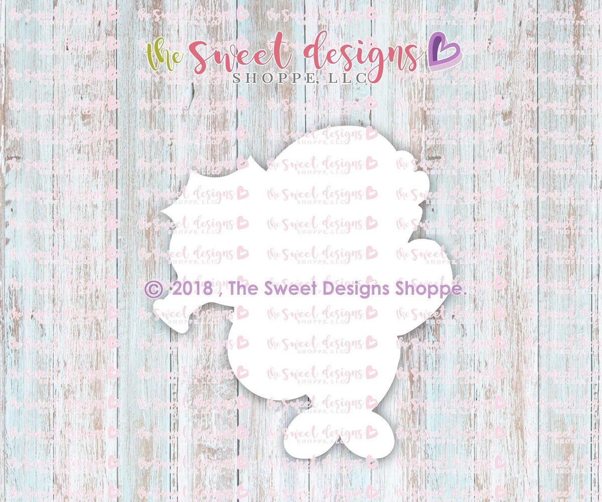Cookie Cutters - Mermaid in Seahorse - Cookie Cutter - The Sweet Designs Shoppe - TSDS - - ALL,Cookie Cutter,Fantasy,Kids / Fantasy,Promocode,STL,summer,under the sea