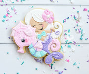 Cookie Cutters - Mermaid in Seahorse - Cookie Cutter - The Sweet Designs Shoppe - TSDS - - ALL,Cookie Cutter,Fantasy,Kids / Fantasy,Promocode,STL,summer,under the sea
