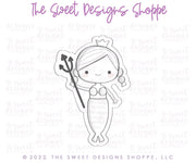 Cookie Cutters - Mermaid Luci - Cookie Cutter - The Sweet Designs Shoppe - TSDS - - ALL,birthday,Cookie Cutter,Fantasy,Kids / Fantasy,mermaid,Promocode,STL,summer,under the sea