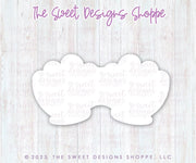 Cookie Cutters - Mermaid Top - Cookie Cutter - The Sweet Designs Shoppe - TSDS - - ALL,Cookie Cutter,fish,mermaid,ocean,plant,plants,Promocode,sea,STL,summer,under the sea