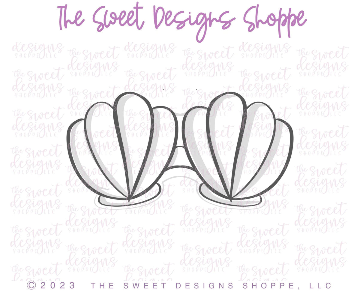 Cookie Cutters - Mermaid Top - Cookie Cutter - The Sweet Designs Shoppe - TSDS - - ALL,Cookie Cutter,fish,mermaid,ocean,plant,plants,Promocode,sea,STL,summer,under the sea